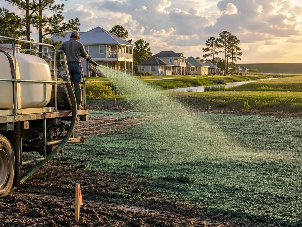 Construction Site Hydroseeding in New Orleans, LA