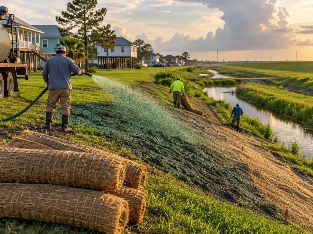 Erosion Control & Hydromulch in New Orleans, LA