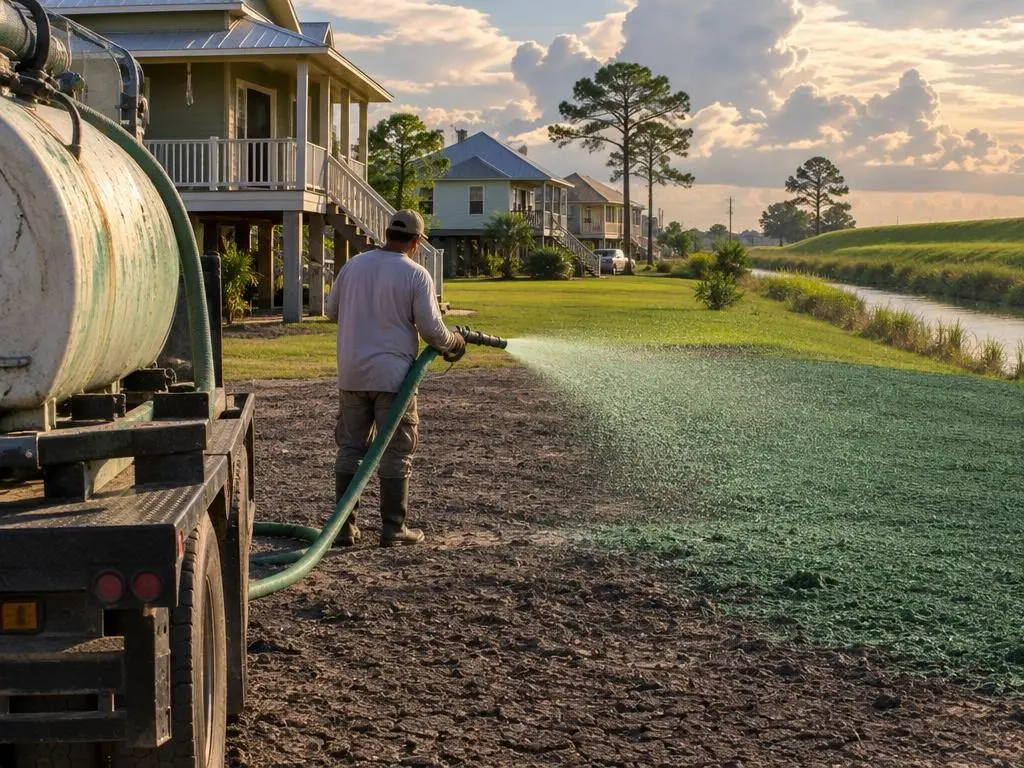 Hydroseed Lawns in New Orleans, LA